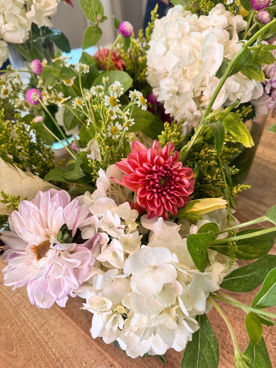 Sucker Floral Studio — garden arrangement